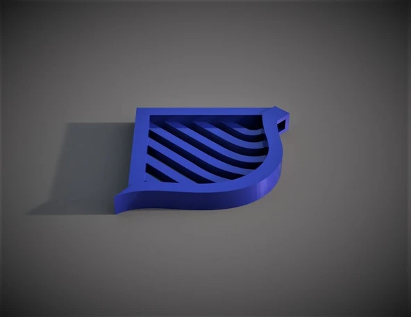 Byr Soyut kolye (Sadece Plastik Aparattır!!!) 3D ürün görseli 1