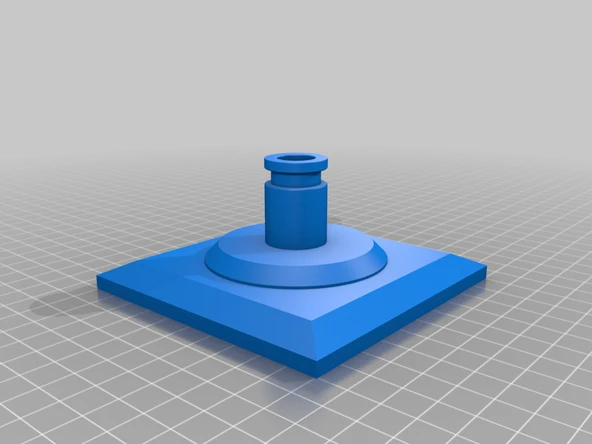 Byr Dillon Toz Hunisi Standı (Sadece Plastik Aparattır!!!) 3D - 3