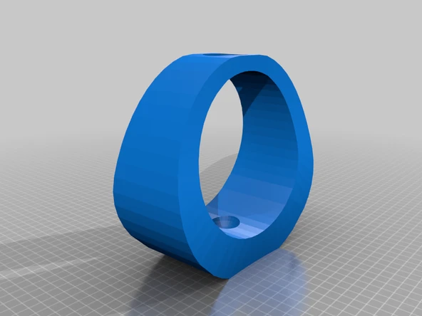 Byr Dekoratif test tüpü vazo tabanı (Plastik Aparattır!!!) 3D - 3