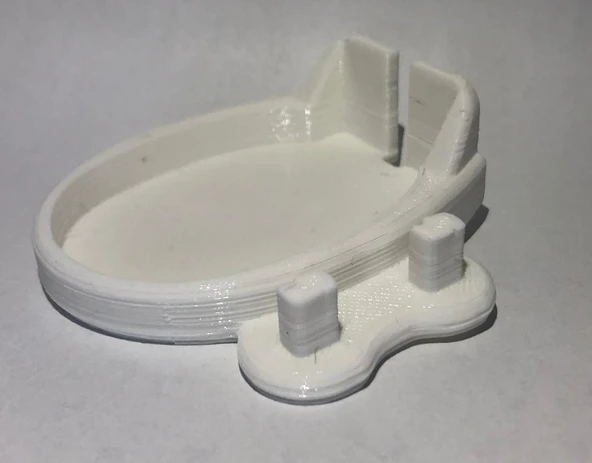 Byr Şarj cihazı ve 2 diş fırçası için Katı Oral B standı (Sadece Plastik Aparattır!!!) 3D - 3