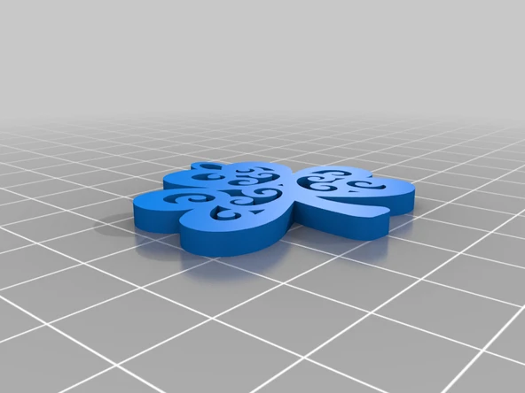 Byr Aziz Patrick Günü Yonca Kolye (Plastik Aparattır!!!) 3D - Resim 2