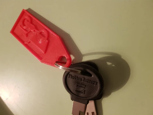 Kargo bisikleti Anahtarlık (Plastik Aparattır!!!)