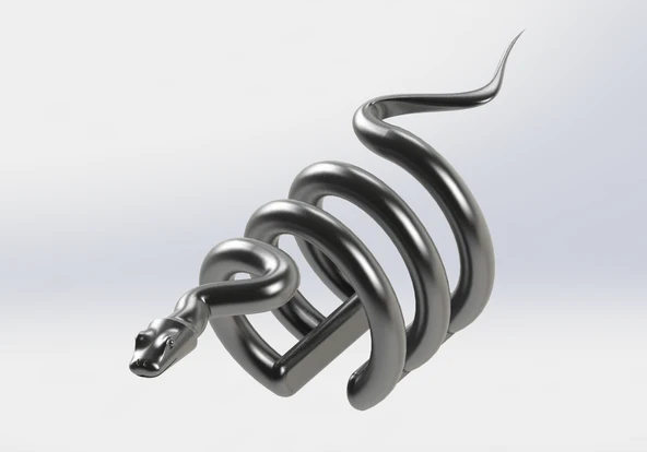 Byr Bilezik Yılan (Sadece Plastik Aparattır!!!) 3D - Resim 2