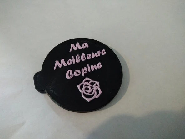 Byr Çiçek kolye (Plastik Aparattır!!!) 3D - Resim 4