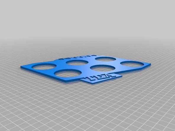 Byr Kahve Kupası Tutucu 6cups (Plastik Aparattır!!!) 3D