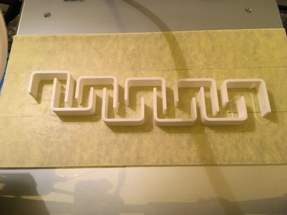 Byr Ikea Hemnes Tablosu için Tablo Kılıç Kelepçesi (Plastik Aparattır!!!) 3D ürün görseli