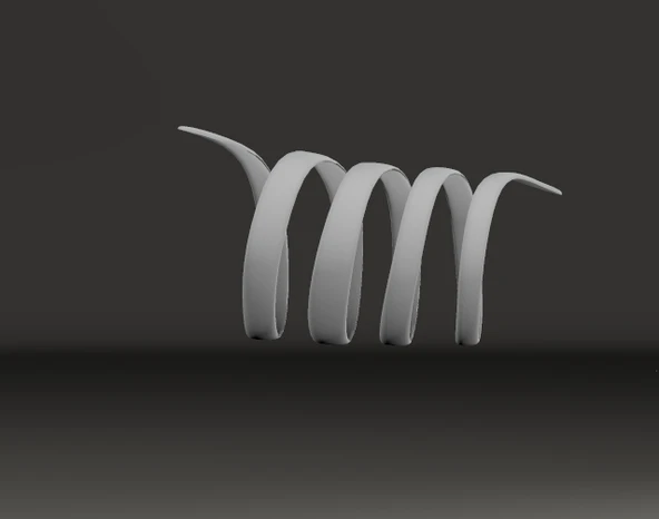 Byr Bilezik Fibonacci (Sadece Plastik Aparattır!!!) 3D - Resim 2