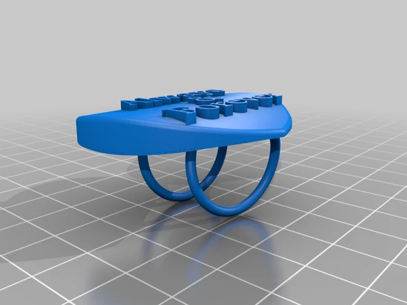 Byr Her zaman ve sonsuza dek yüzük (Sadece Plastik Aparattır!!!) 3D - Resim 3