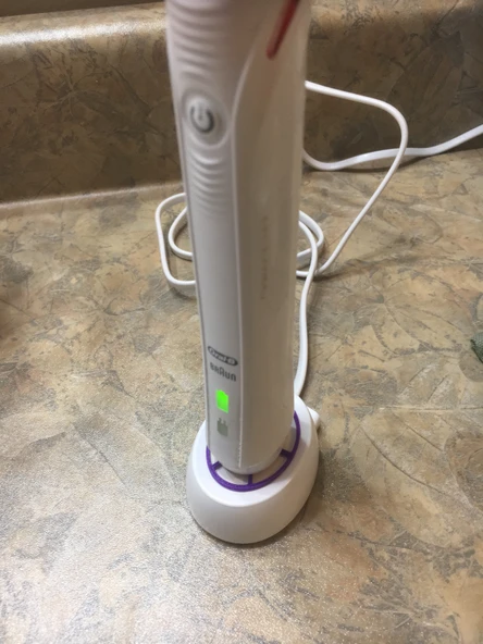 Byr Braun Oral-B şarj standı için diş fırçası ara parçası (Plastik Aparattır!!!) 3D - 4