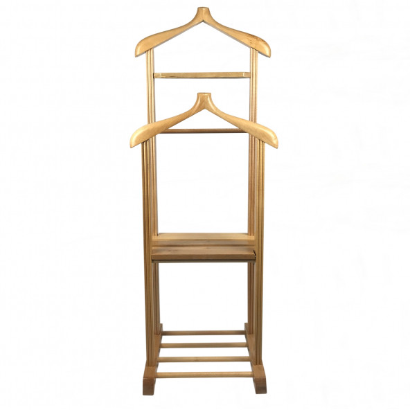 Melada Mobilya Gürgen Çift Tepeli Dilsiz Uşak Ham Cilalı Sehpalı - 2