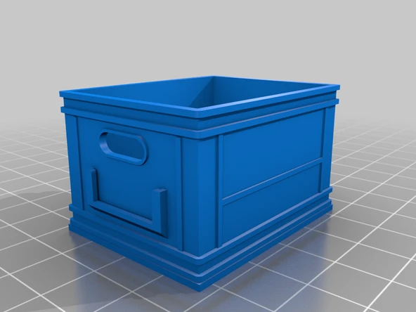 Byr KRATİK DOLU | Minyatür İstiflenebilir Süt Sandığı (Sadece Plastik Aparattır!!!) 3D - 3