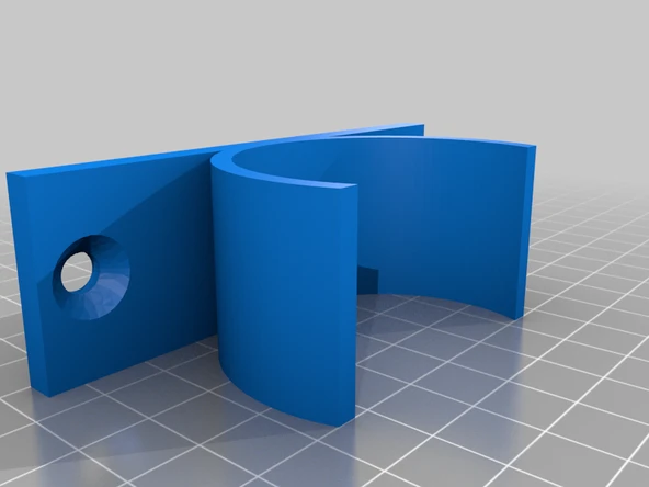 Byr Dyson Vakum Süpürge Tüpü için Duvar Braketi - Dyson elektrikli süpürge tüpü için duvar montajı. (Sadece Plastik Aparattır!!!) 3D - Resim 2