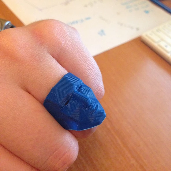 Byr Düşük Poli Maske - Düzleştirilmiş Birleştirme (Plastik Aparattır!!!) 3D - Resim 5