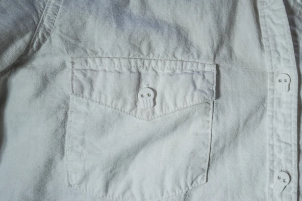 Byr Kafatası Gömlek Düğmesi (Plastik Aparattır!!!) 3D - 4