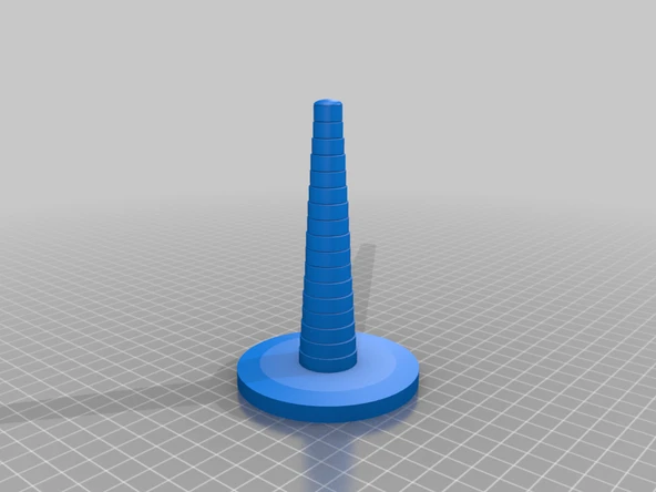 Byr mctrivia'dan Yüzük Ölçüleri İçin Stand (Sadece Plastik Aparattır!!!) 3D - Resim 4