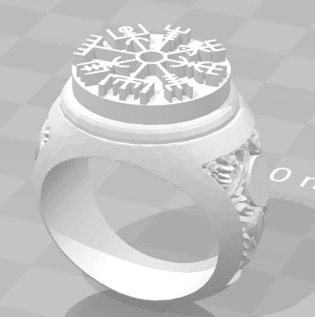 Byr İskandinav Yüzük (Sadece Plastik Aparattır!!!) 3D ürün görseli