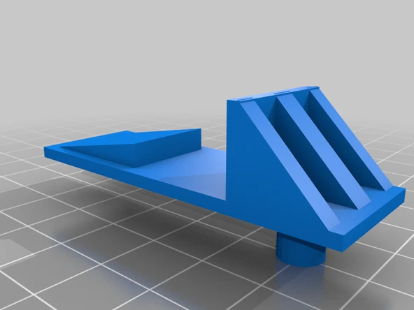 Byr Mutfak Dolabı Raf Mandalı (Sadece Plastik Aparattır!!!) 3D - 3