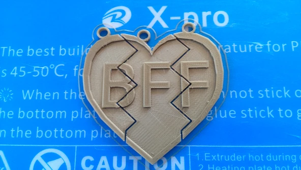 Byr BFF Kolye (Sadece Plastik Aparattır!!!) 3D - Resim 3