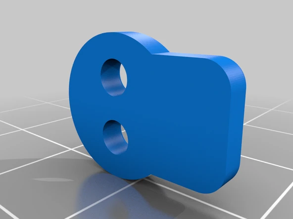 Byr Kafatası Gömlek Düğmesi (Plastik Aparattır!!!) 3D - 3