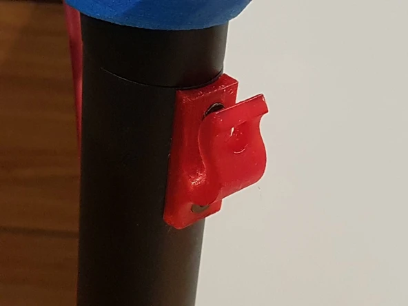 Byr Xiaomi Mijia m365 daha dar kanca (Sadece Plastik Aparattır!!!) 3D