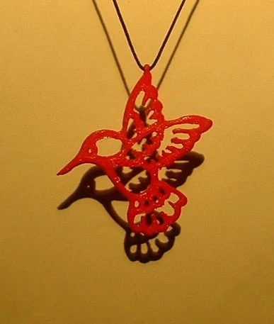 Byr Sinek kuşu kolye (2) (Sadece Plastik Aparattır!!!) 3D - Resim 2