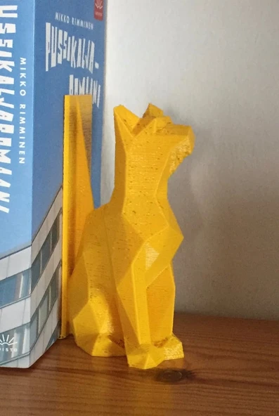 Byr Poligon Mesh Kedi Kitap Ayağı (Sadece Plastik Aparattır!!!) 3D - 1