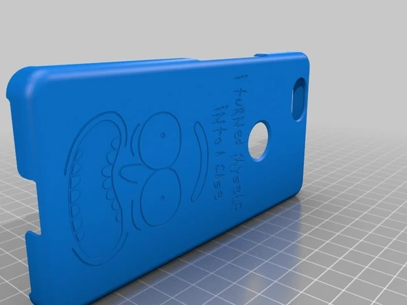 Google Pixel 2 için Rick ve Morty Kılıfı (Plastik Aparattır!!!)