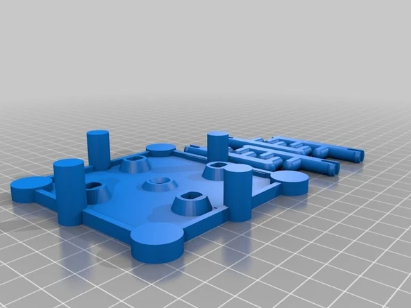 Byr Duvar Kolye ve Yüzük Tutucu (Sadece Plastik Aparattır!!!) 3D ürün görseli