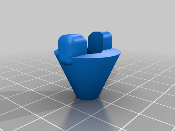 Byr Üniversal Klozet Kapağı Tespit Somunu (Plastik Aparattır!!!) 3D - 2