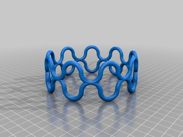 Byr Kıvrımlı bilezik (Sadece Plastik Aparattır!!!) 3D - Resim 2