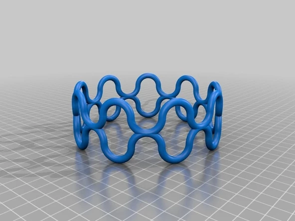 Byr Kıvrımlı bilezik (Sadece Plastik Aparattır!!!) 3D ürün görseli