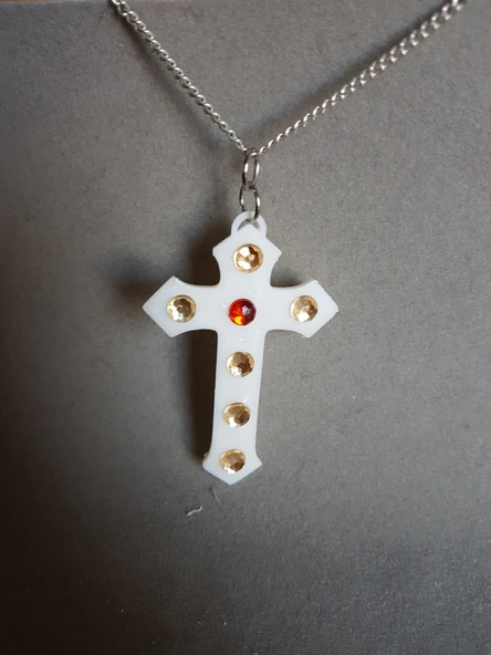 Byr çapraz kutu kolye (remix) (Plastik Aparattır!!!) 3D - Resim 2