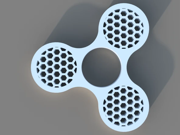 Byr Bal tarak fidget spinner (Plastik Aparattır!!!) 3D - 4