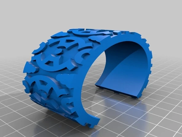 Byr Bilezik Japon deseni (Sadece Plastik Aparattır!!!) 3D ürün görseli