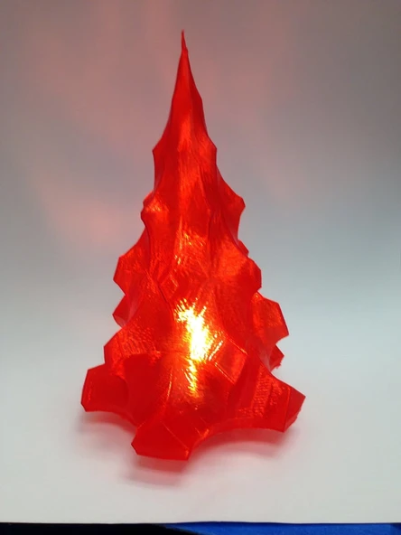 Mini LED tealight yılbaşı ağacı (Plastik Aparattır!!!)