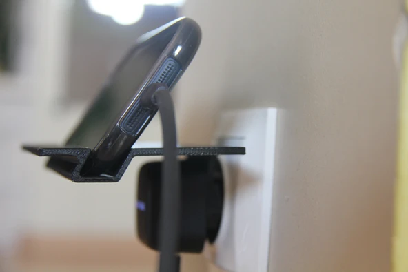 Byr Android için Duvar Prizi Şarj Tepsisi(yotaphone 2) (Sadece Plastik Aparattır!!!) 3D - 3
