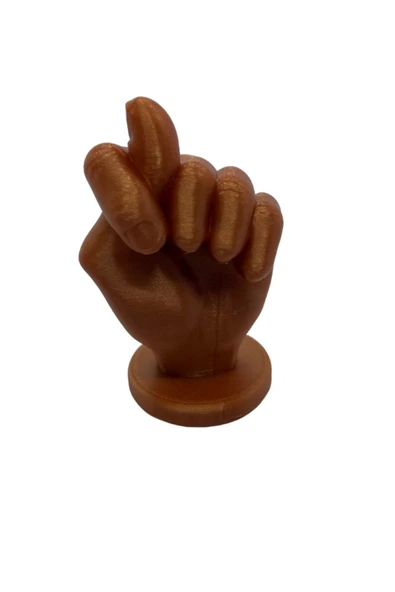 Nah İşareti Dekoratif El Heykeli | Masaüstü 3D Biblo | Modern Ofis ve Ev Süs Eşyası - 11