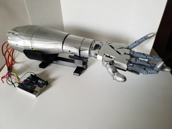 Robot El Tabanı (InMoov) (Plastik Aparattır!!!)