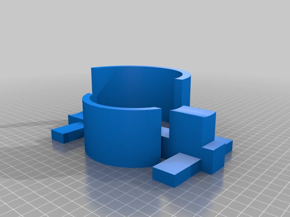 Byr Robot El Tabanı (InMoov) (Sadece Plastik Aparattır!!!) 3D - Resim 3