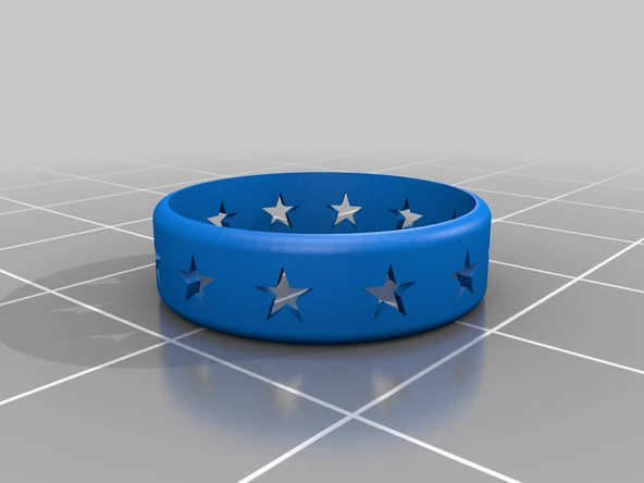 Byr Yıldız Yüzük (Plastik Aparattır!!!) 3D - Resim 2