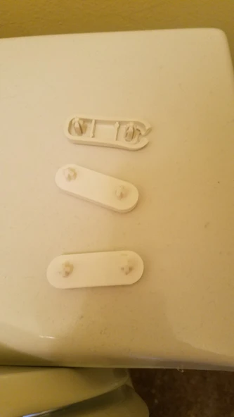 Byr Klozet Kapağı Tamiri (Sadece Plastik Aparattır!!!) 3D - 2