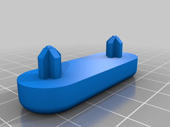 Byr Klozet Kapağı Tamiri (Sadece Plastik Aparattır!!!) 3D - 3