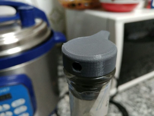 Cam şişe yağı dağıtıcı (Plastik Aparattır!!!)