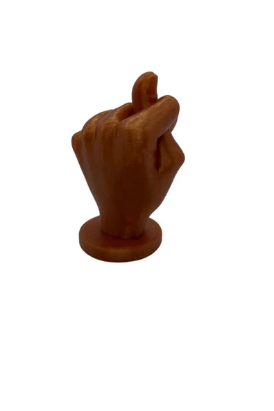 Nah İşareti Dekoratif El Heykeli | Masaüstü 3D Biblo | Modern Ofis ve Ev Süs Eşyası - 12