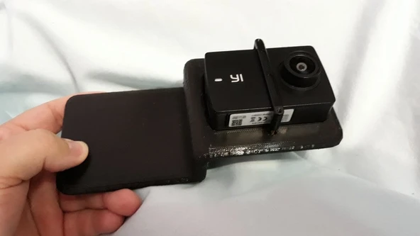 aksiyon kamerası gimbal montajı | Xiaomi Yi 4K - akıllı telefona gimbal (Plastik Aparattır!!!) - 4