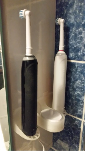 Oral-B dahi duvar montajı / Zahnbuerstenhalter (Plastik Aparattır!!!) - 2