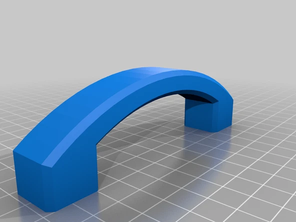 Byr Dolap Kulpu (Büyük) (Sadece Plastik Aparattır!!!) 3D - 3