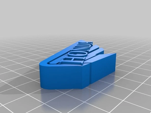 Byr anahtarlık - HONDA -2 (Sadece Plastik Aparattır!!!) 3D - 1