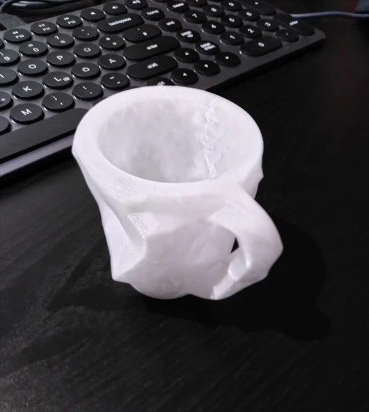 Byr Ezilmiş Espresso bardağı (Sadece Plastik Aparattır!!!) 3D - 4