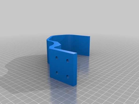 Byr Maske duvarı montajı (Sadece Plastik Aparattır!!!) 3D - Resim 4